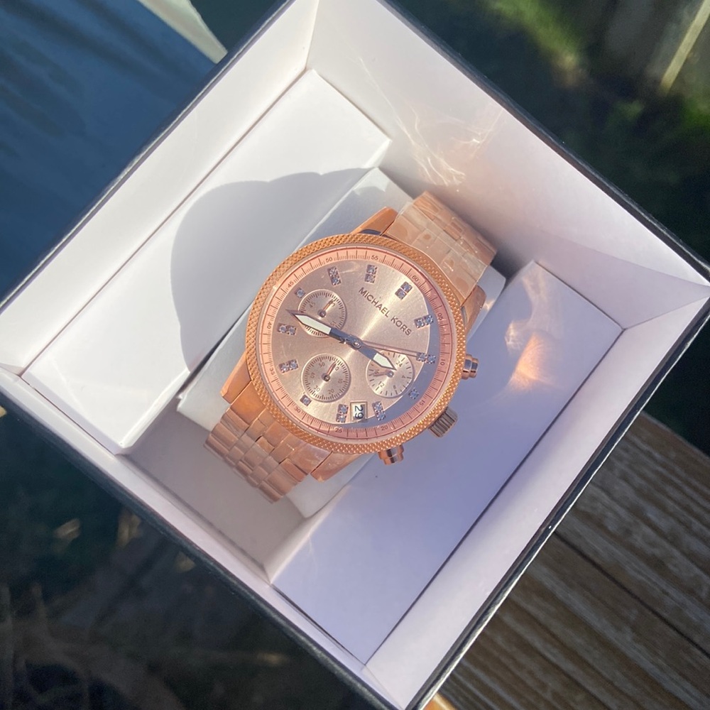 Michael Kors Rose Gold Watch
